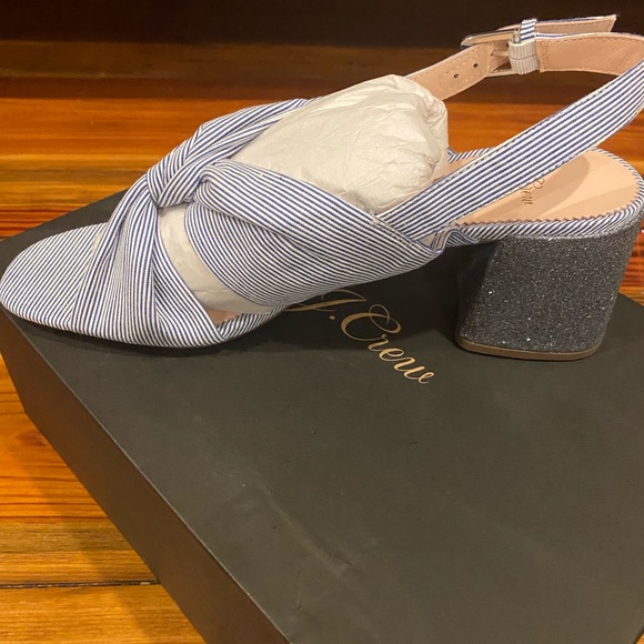 J. Crew Penny Twisted Know Sandal-Never Worn - Picture 2 of 4